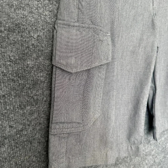 7 For All Mankind Shorts Mens 30 Grey Cargo Classic Fit Casual Preppy Summer - Picture 8 of 14